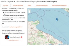 Scossa di terremoto avvertita a Trani e nel nord barese