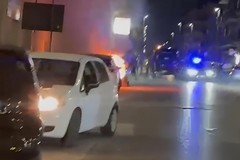 Ultim'ora | Trani, auto in fiamme in via Malcangi: intervento di Vigili del Fuoco e Polizia Locale