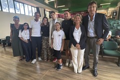 Liceo Vecchi di Trani, il primo giorno di scuola è una festa per Saverio