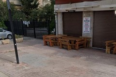 Incendio in una attività ristorativa in via Malcangi a Trani: paura tra i residenti