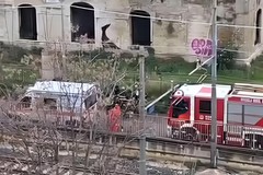 Trani - Via Verdi: famiglia sgombrata da immobile a rischio crollo