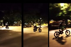 Gare sfrenate in e-bike nella Villa Comunale: rabbia sui social e l'ombra dell'assenza di controlli