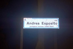 Una strada per Andrea Esposito, partigiano tranese morto fucilato nel 1944