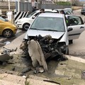 Avverte un malore alla guida, grave incidente in via Maria Annibale di Francia