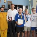 Nicola Loprieno premiato da Bottaro per  "meriti sportivi "