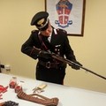Deteneva armi illegalmente, arrestato a Trani un 57enne andriese