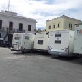 Piazza Plebiscito, dopo i bus arrivano i camper