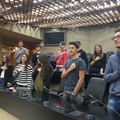 Gli studenti del  "Vecchi " in visita al Consiglio regionale