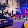 Incendio in un sottano in corso Regina Elena
