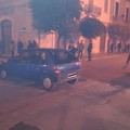 Incidente auto-moto in via Aldo Moro, feriti due minorenni