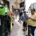 Oggi mini spazzatrici elettriche in azione nella zona nord di Trani