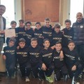 La Soccer Trani premiata dal sindaco Bottaro con una pergamena