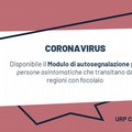 Coronavirus, la Regione Puglia mette a disposizione un modulo di autosegnalazione