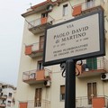 A Trani l'intitolazione di una via a Paolo David Di Martino, primo pluri donatore di organi nel Meridione