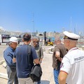 Danni post Battiti Live, scatta il sopralluogo al porto. Il Sindaco Galiano: «Ricognizione avviata, la produzione si farà carico del ripristino»