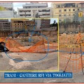 Cantiere RFI di via Togliatti a Trani: da segnalato a sistemato