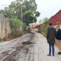 Rifacimento del manto stradale, questa mattina avviati i lavori da via Del Ponte Romano