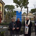 In via Baldassarre torna la statua di San Nicola il Pellegrino