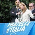 Giorgia Meloni a Trani a sostegno di Tomasicchio e Schittulli