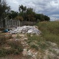 Montagna di lapidi, sequestrata l'area dell'abbandono a Barletta