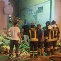 Fuga di gas a Barletta, crolla la parete di una palazzina