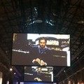 Fabrizio Ferrante sul palco della Leopolda