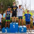 I Due fratelli Silvano e Valerio D’Amore di Trani sul podio del Triathlon giovanile