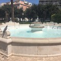 Ripulite le fontane di piazza della Repubblica a Trani