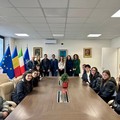 Gli studenti dell'Itc Aldo Moro al consolato di Romania