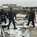 Guardia di finanza, sequestrata una discarica abusiva di rifiuti speciali