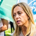 La leader di Fratelli d'Italia Giorgia Meloni domani a Trani