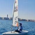 Vela, Michele Gorgoglione porta in alto i colori della Lega Navale di Trani