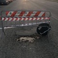 Manutenzione strade, colmata la buca più pericolosa di via Falcone