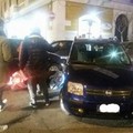 Incidente in via Roma tra uno scooter e una Fiat Panda