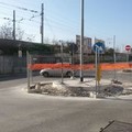 Rotonda di via Istria, lavori di risagomatura quasi ultimati