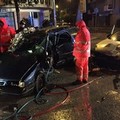 Incidente all'alba in corso De Gasperi, coinvolte due auto