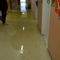 Ospedale, la pioggia invade il reparto di riabilitazione