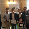 Olio di Trani, sull'etichetta il disegno del giovane artista Vito D'Ercole