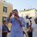 Salvini a Trani: «C'è voglia di cambiamento. Il futuro della Puglia dipende da voi»