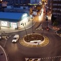 Nuova rotonda di via Barletta, entra in funzione l'impianto d'illuminazione con proiettori a led