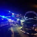 Brutto incidente a Trani sud: tre mezzi coinvolti e due feriti