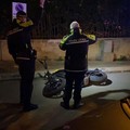 Auto contro moto in via Malcangi: un ferito