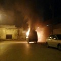 Incendio in via Torrente Antico: in fiamme un furgone