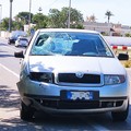 Scontro tra auto e moto sulla Trani-Bisceglie: un ferito
