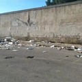 Stadio di Trani: al mattino un'isola ecologica, dal pomeriggio una discarica libera