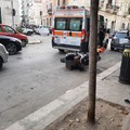 Incidente in via Mario Pagano: ferito lievemente un motociclista