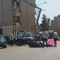 Incidente in via Superga: ferito un motociclista