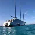  "A ", lo yacht a vela più grande del mondo, dà il buongiorno a Trani