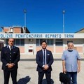 Il Sappe e l'onorevole Galantino in visita al carcere di Trani