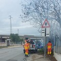 Principio d'incendio prontamente spento dagli operatori Oer